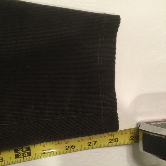 Eileen Fisher Organic Cotton Tencel Pull On Fine Whale Corduroy Pants Size SP - Picture 10 of 10